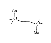 {(GaH3)2(N,N,N'N'-tetramethylenediamine)}结构式