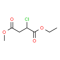 Butanedioic acid, chloro-, 1-ethyl 4-methyl ester (9CI) Structure