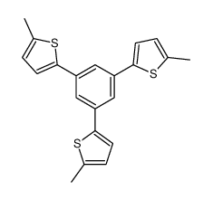 2-[3,5-bis(5-methylthiophen-2-yl)phenyl]-5-methylthiophene结构式