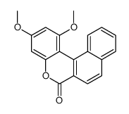 1,3-dimethoxynaphtho[2,1-c]chromen-6-one结构式