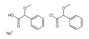 alpha-Methoxyphenylacetic Acid Hemisodium Salt Structure