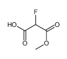 2-Fluoro-3-methoxy-3-oxopropanoic acid Structure