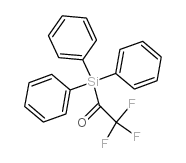 2,2,2-Trifluoro-1-triphenylsilanyl-ethanone Structure