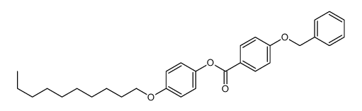 (4-decoxyphenyl) 4-phenylmethoxybenzoate结构式