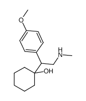 D,L N-Desmethyl Venlafaxine Structure