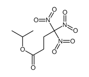 propan-2-yl 4,4,4-trinitrobutanoate结构式