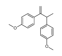 2,3-Bis(p-methoxyphenyl)-1-butene Structure