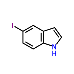 5-碘吲哚结构式