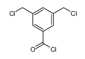 3,5-bis(chloromethyl)benzoyl chloride Structure