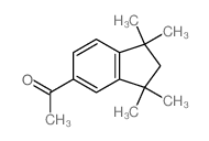 1-(1,1,3,3-tetramethyl-2H-inden-5-yl)ethanone结构式