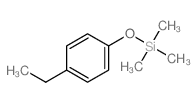 Silane, (4-ethylphenoxy)trimethyl-结构式