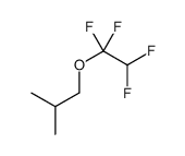 2-甲基-1-(1,1,2,2-四氟乙氧基)丙烷结构式