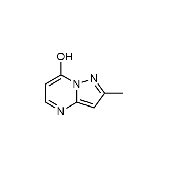 2-甲基吡唑并[1,5-a]嘧啶-7-醇结构式