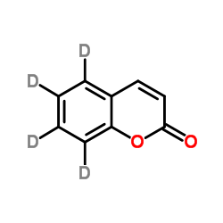 香豆素-d4结构式