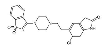 Ziprasidone sulfone Structure