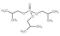 矾酸三(2-甲基丙基)酯结构式