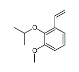 2-Isopropoxy-1-methoxy-3-vinylbenzene Structure