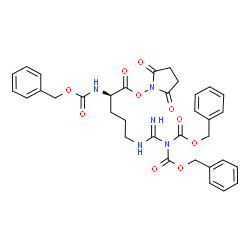 Nα,Nomega,Nomega'-Tris-ZD-精氨酸N-羟基琥珀酰亚胺酯图片