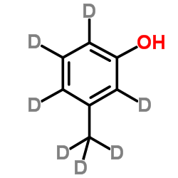 间甲酚-D7结构式