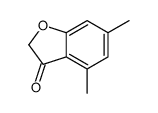 3(2H)-Benzofuranone,4,6-dimethyl-结构式