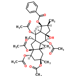 5,8,9,10,14-Pentaacetoxy-3-benzoyloxy-15-hydroxypepluane图片