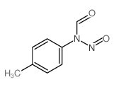 p-Formotoluidide,N-nitroso- (8CI)结构式