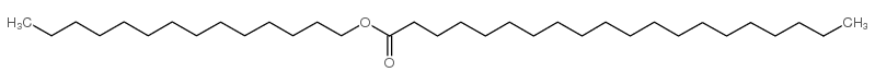 花生酸十四烷醇酯结构式