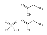 甘氨酸,硫酸盐结构式