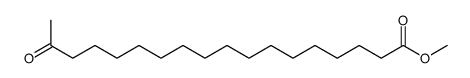 17-Ketostearic acid methyl ester结构式