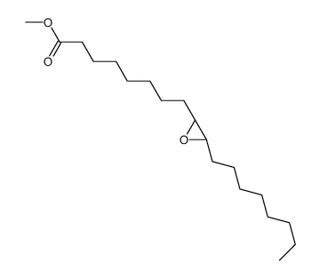 methyl 8-[(2R,3S)-3-octyloxiran-2-yl]octanoate结构式