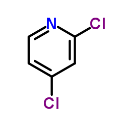2,4-Dichloropyridine Structure