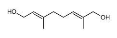 2,6-Octadiene-1,8-diol, 2,6-dimethyl- Structure
