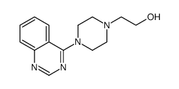 2-(4-quinazolin-4-ylpiperazin-1-yl)ethanol Structure