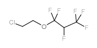 1-(2-氯乙氧基)-1,1,2,3,3,3-六氟丙烷结构式