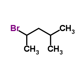 2-Bromo-4-methylpentane Structure