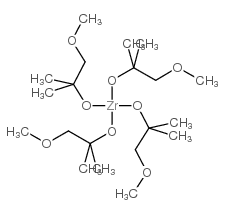 zirconium 2-methoxymethyl-2-propoxide Structure