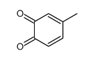 4-methylcyclohexa-3,5-diene-1,2-dione结构式