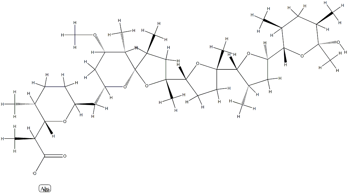 30-Deoxynigericin sodium salt Structure