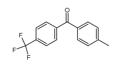 [4-(trifluoromethyl)phenyl](4-tolyl)methanone Structure