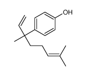 4-(3,7-dimethylocta-1,6-dien-3-yl)phenol结构式