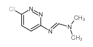 N'-(6-CHLOROPYRIDAZIN-3-YL)-N,N-DIMETHYLFORMIMIDAMIDE Structure