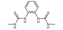 1-methyl-3-[2-(3-methyl-thioureido)-phenyl]-thiourea结构式