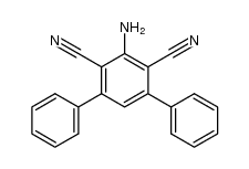5'-amino-6'-(aminomethyl)-[1,1':3',1''-terphenyl]-4'-carbonitrile Structure