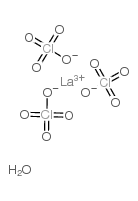 lanthanum(3+),triperchlorate,hexahydrate Structure