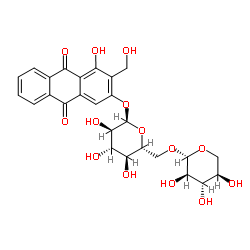 LUCIDIN-3-O-PRIMEVEROSIDE Structure