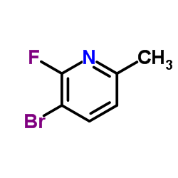 3-Bromo-2-fluoro-6-methylpyridine structure