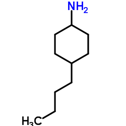 4-丁基环己胺结构式