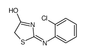 2-((2-氯苯基)氨基)噻唑-4(5H)-酮结构式