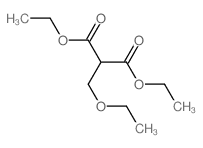 2-(乙氧基甲基)丙二酸二乙酯结构式