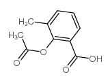 2-乙酰基-3-甲基苯甲酸结构式